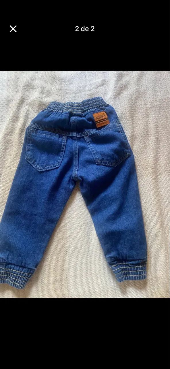 Calça jeans unissex  - Foto 2