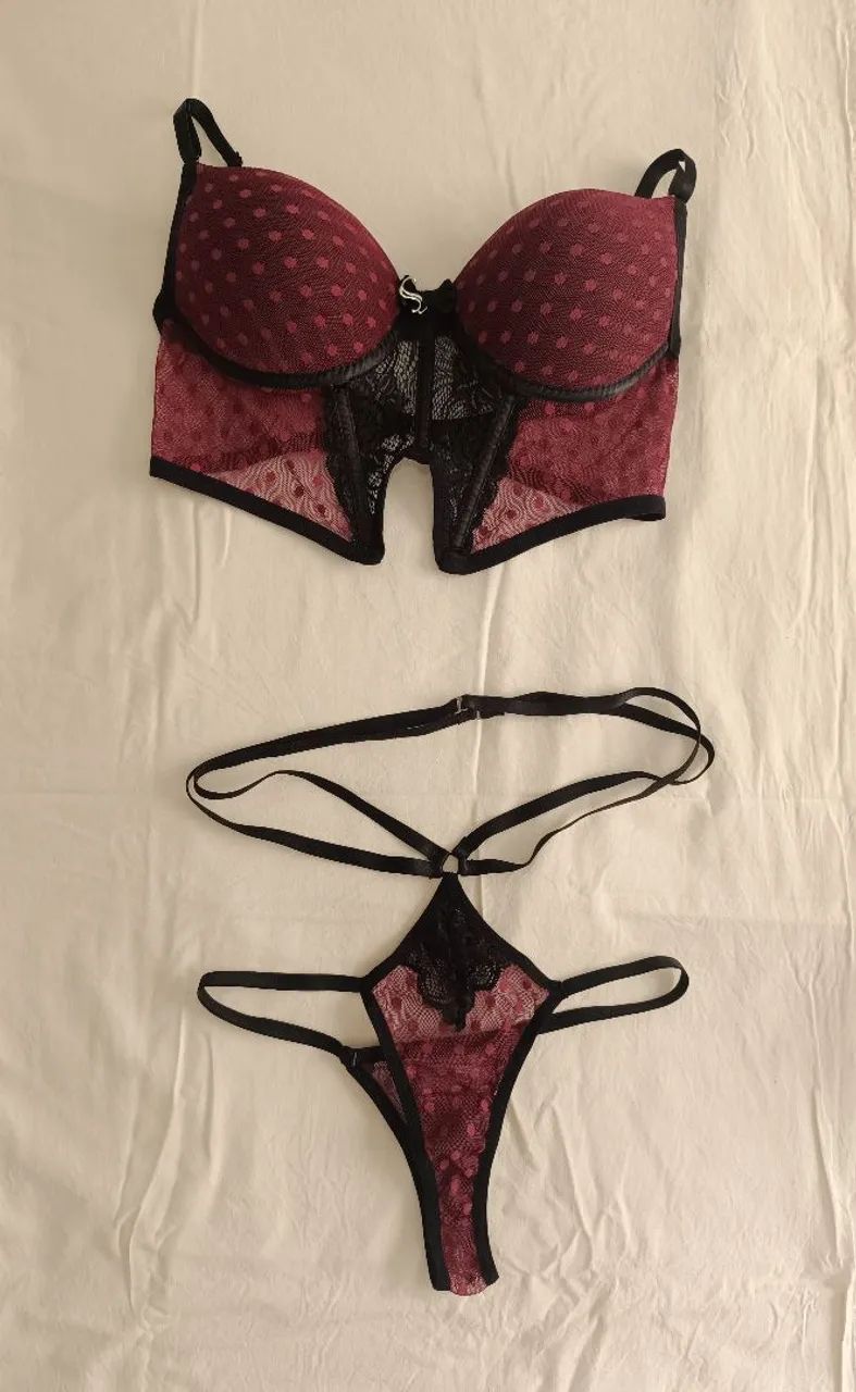 Conjunto Lingerie Sensual e Elegante