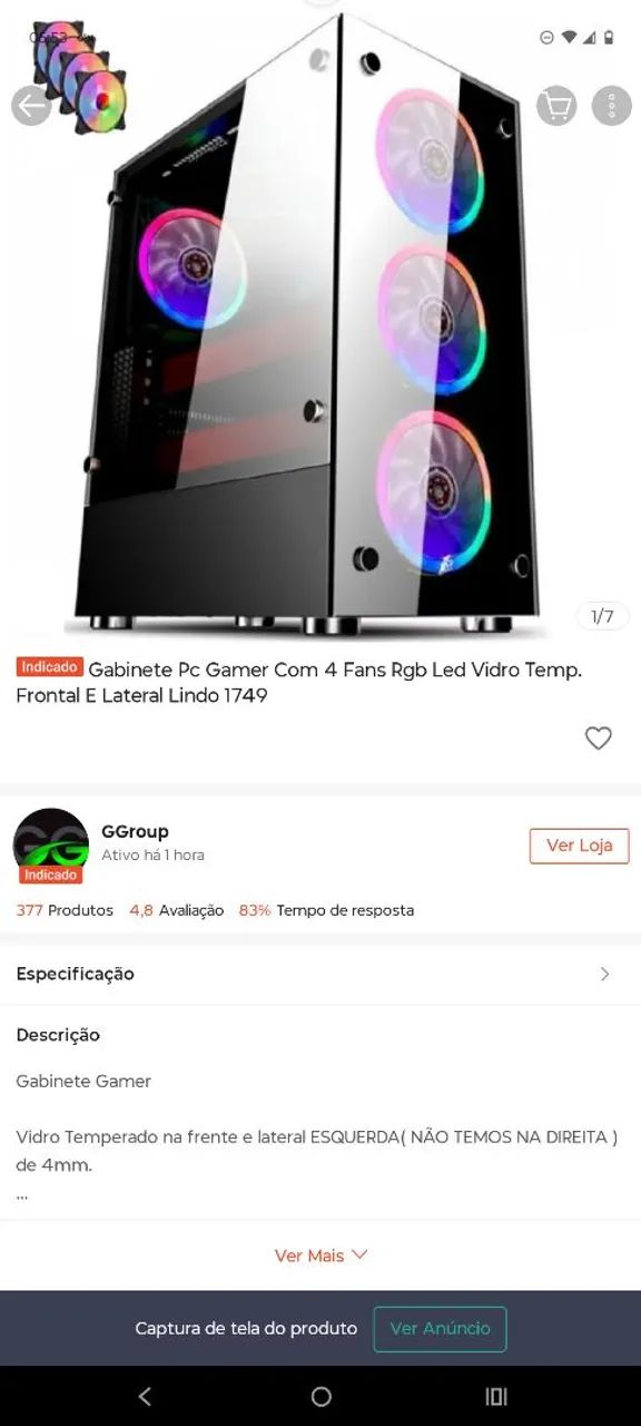 Gabinete gamer - Foto 2