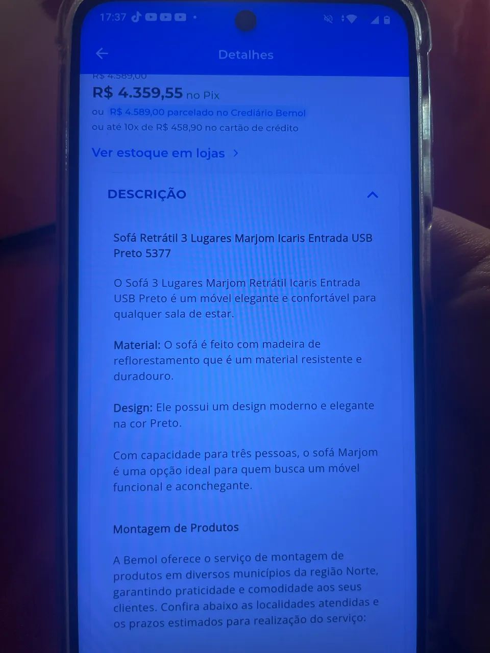 Vende-se sofá retrátil  - Foto 4