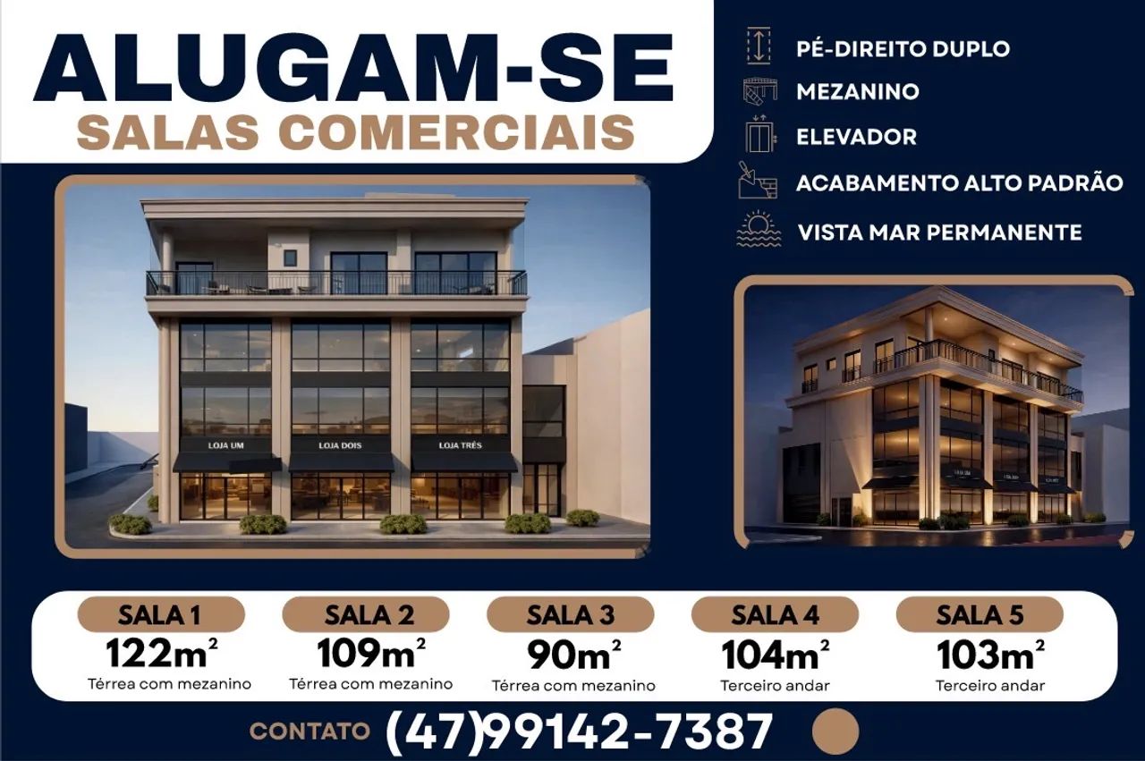 Alugo salas comerciais frente mar  - Foto 2