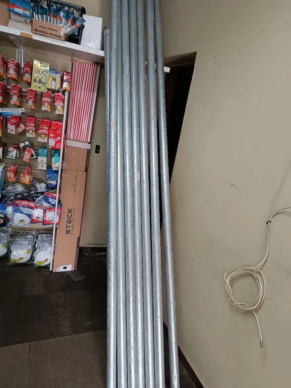 Eletroduto galvanizado 2 polegadas barra 3 metros 