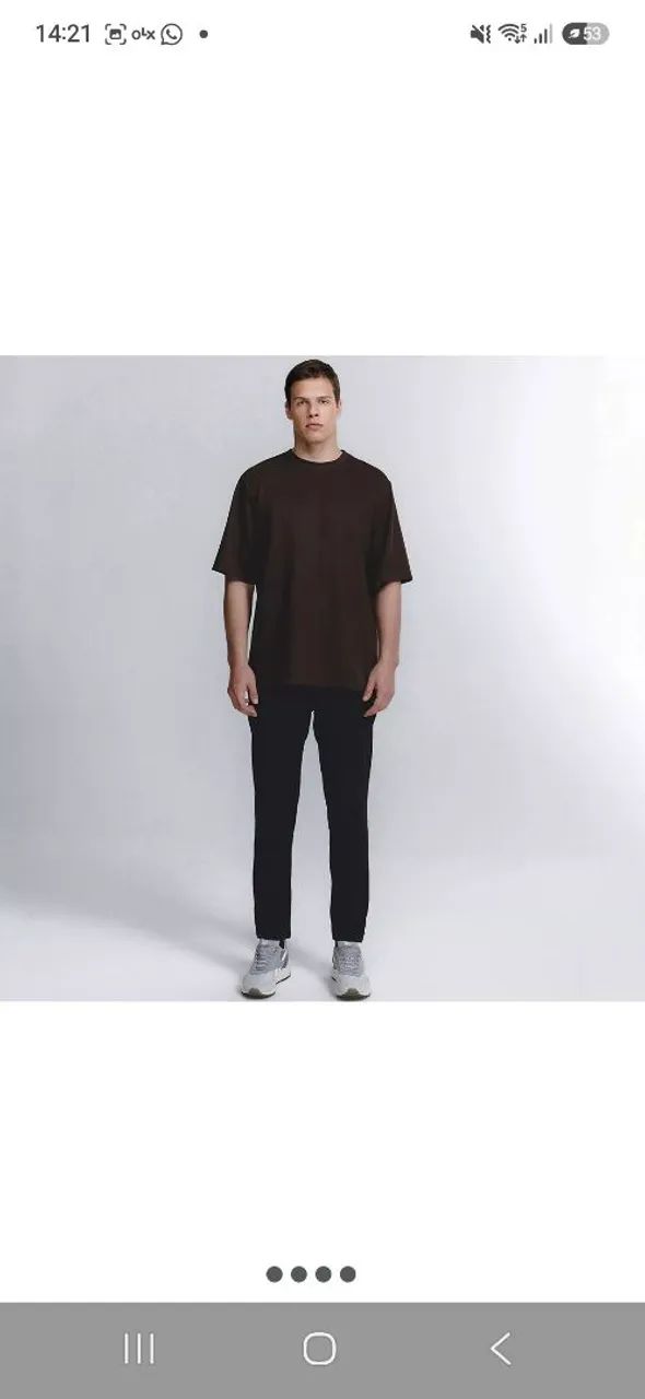 Camiseta oversized insider xgg