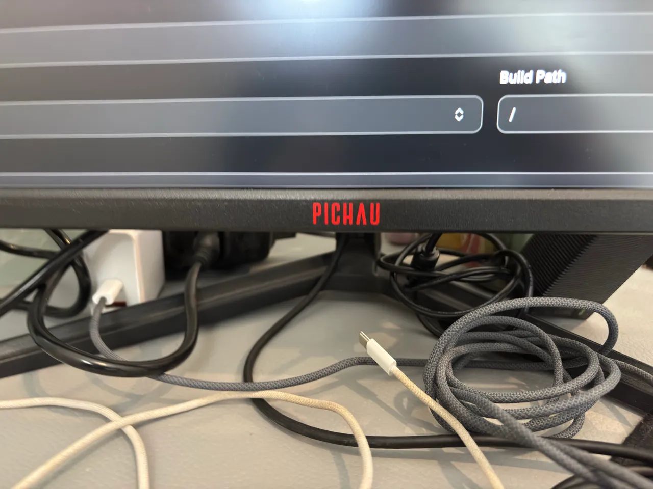 Monitor Gamer Pichau 4k 144hz 28 polegadas - Foto 4