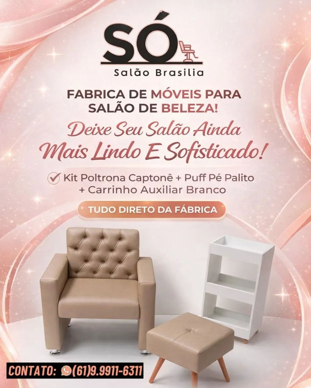 Kit para salão de beleza 