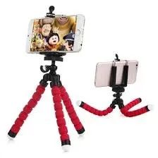 Mini Tripé Flexível Articulado Suporte Celular Selfie Câmera - Foto 4
