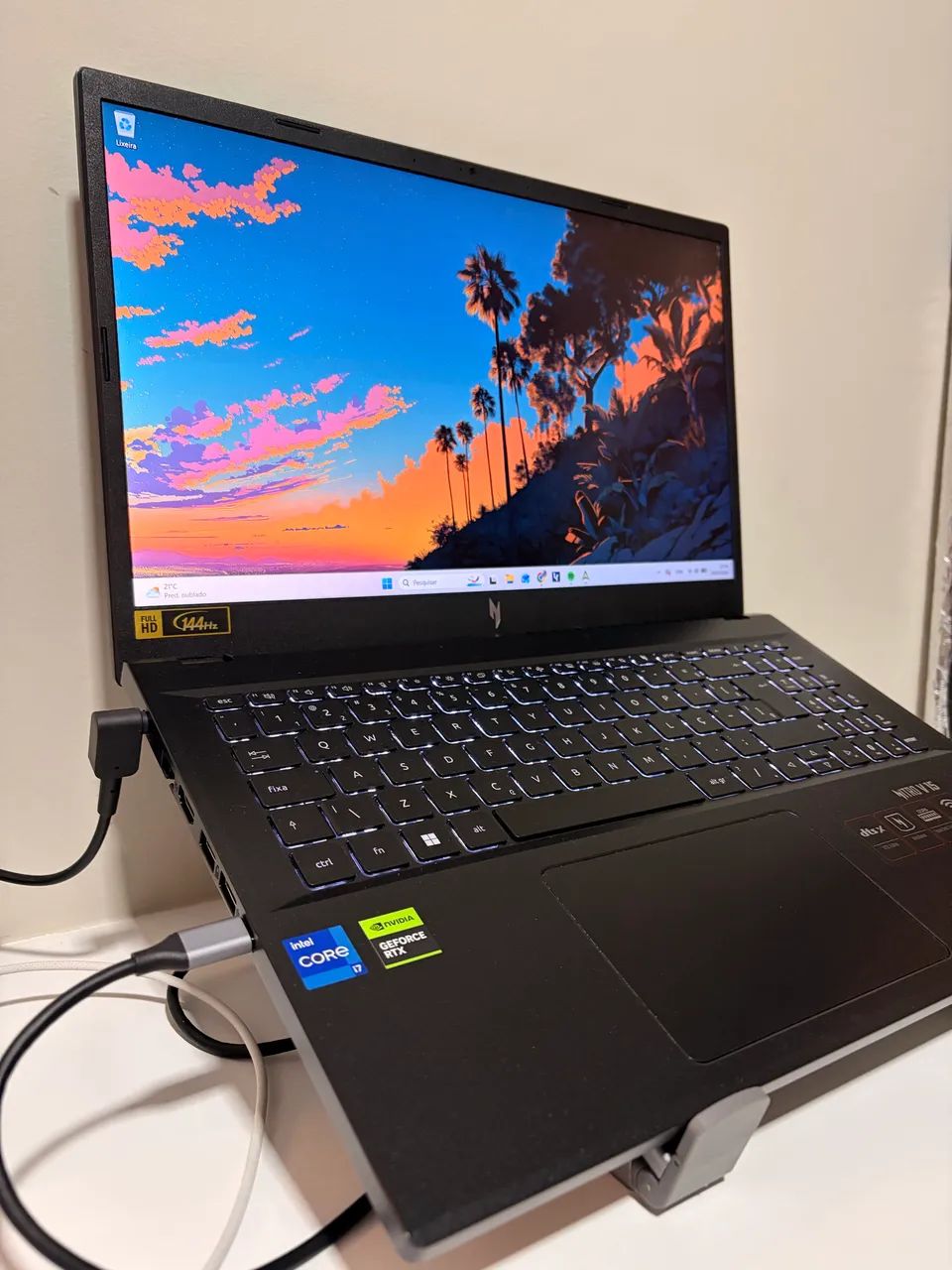 ACER NITRO V15 com i7-13620H e RTX4050