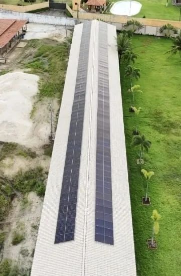 Placa solar instalação 