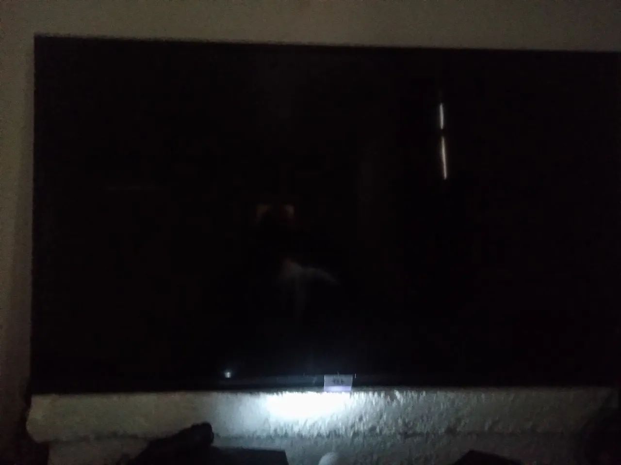 Smartv tcl com 43polegadas modelo 43s6500sf  led Android tv full hd conservadissima pouco  - Foto 3