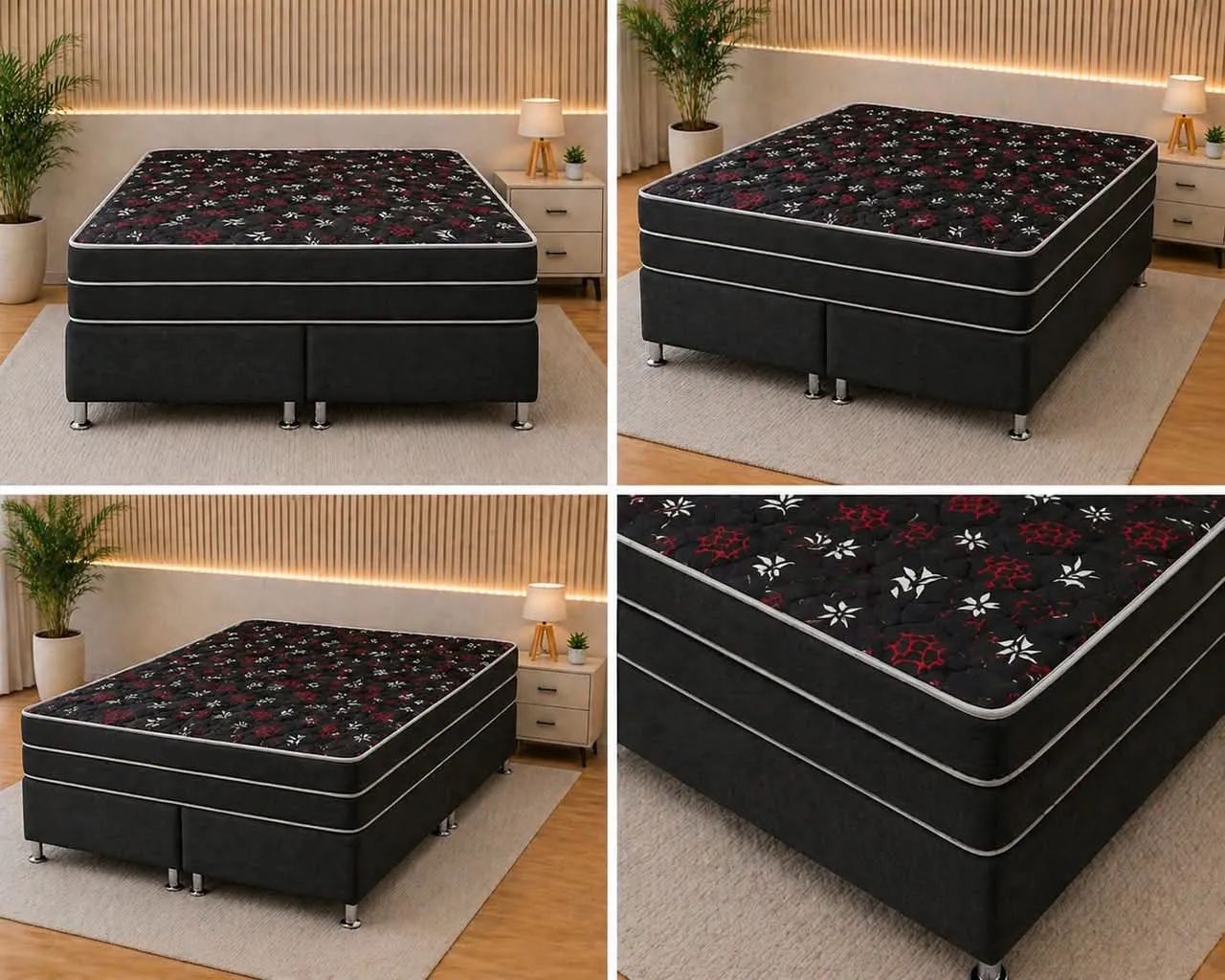 CAMA KING DIRETO DA FÁBRICA + ENTREGA GRÁTIS  - Foto 2
