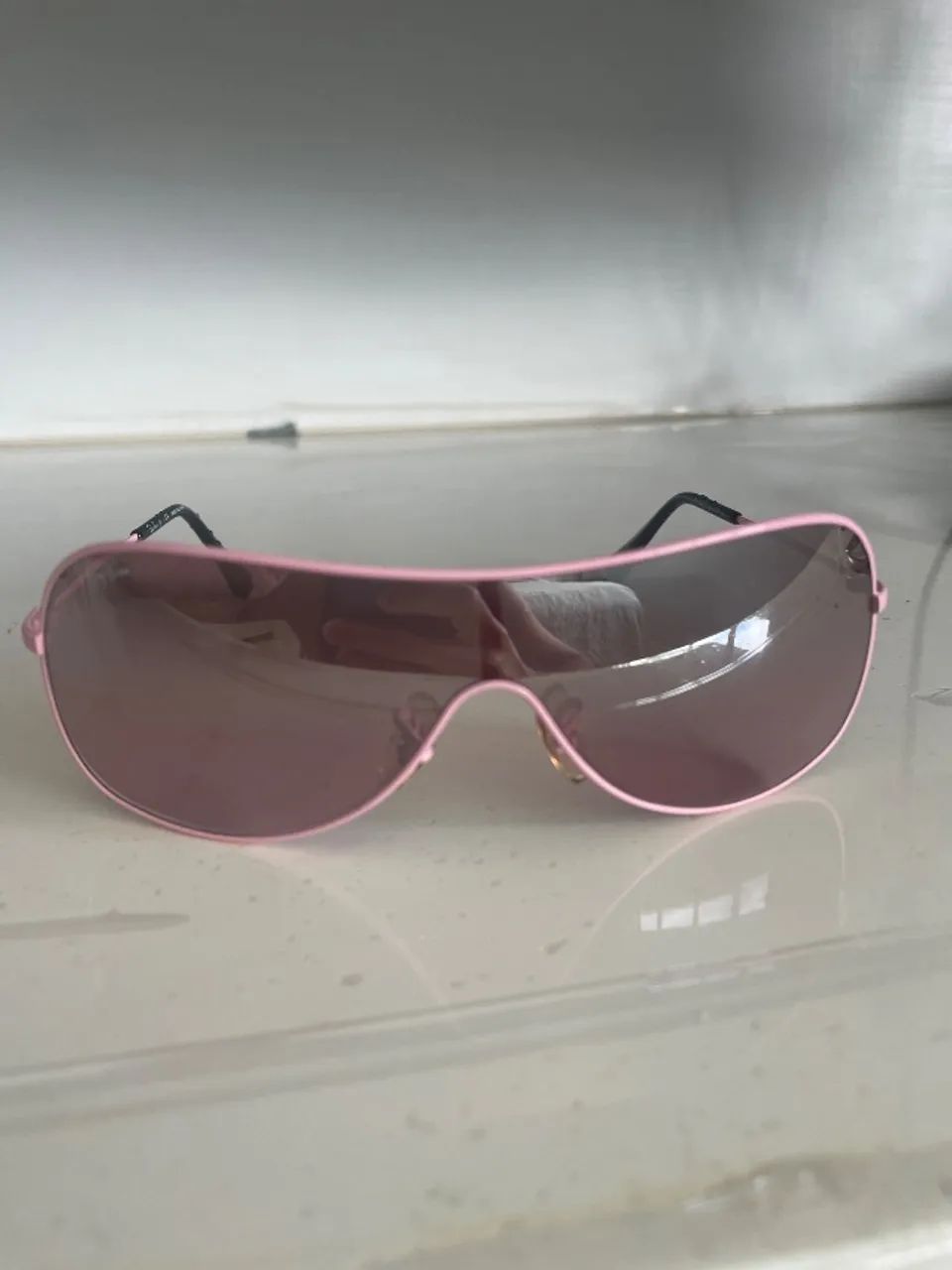 Oculos de sol rayban rosa