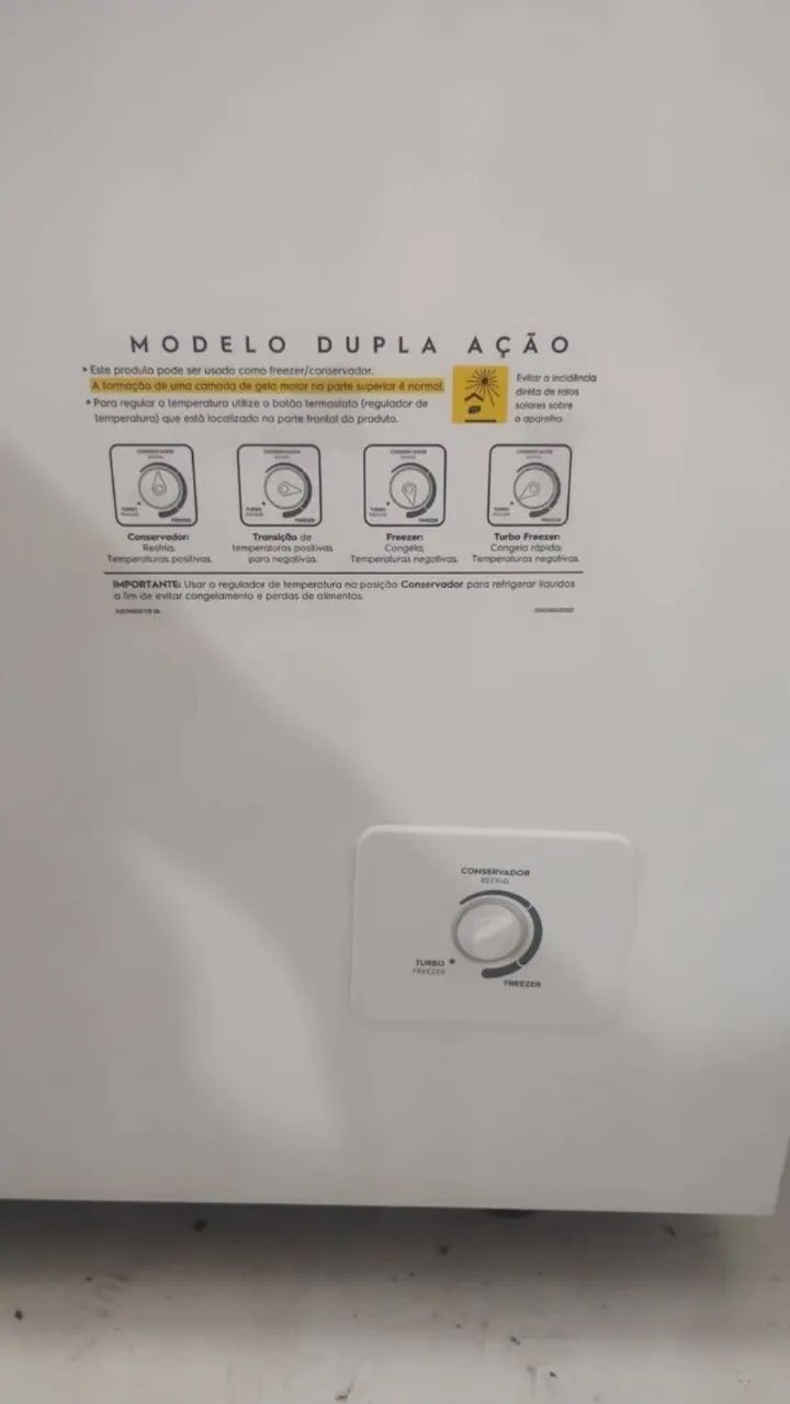 Freezer Horizontal Dupla Ação 400LT - Foto 5