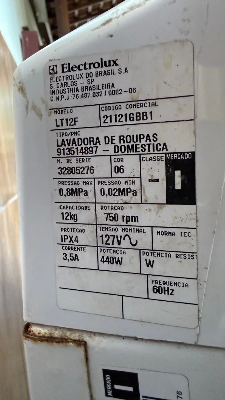 LAVADORA DE ROUPAS ELECTROLUX 12KG - Foto 3