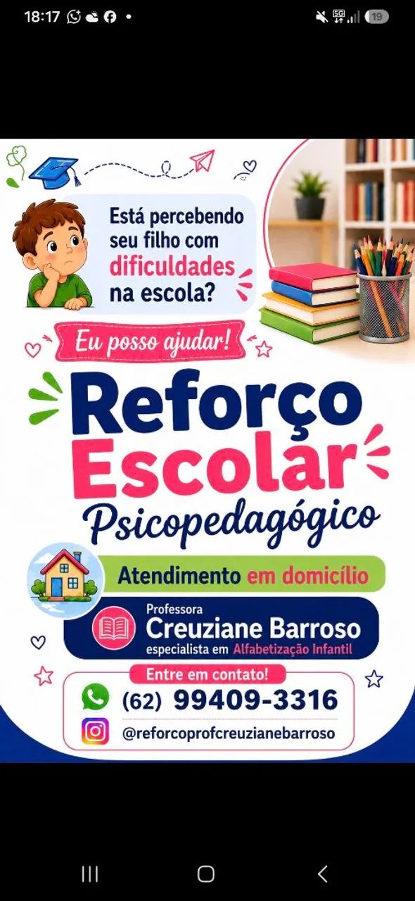 REFORÇO ESCOLAR 