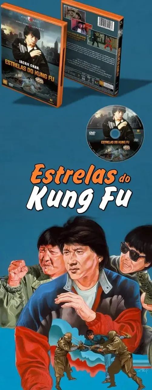 TRILOGIA ESTRELAS DO KUNG FU DVD - Foto 2