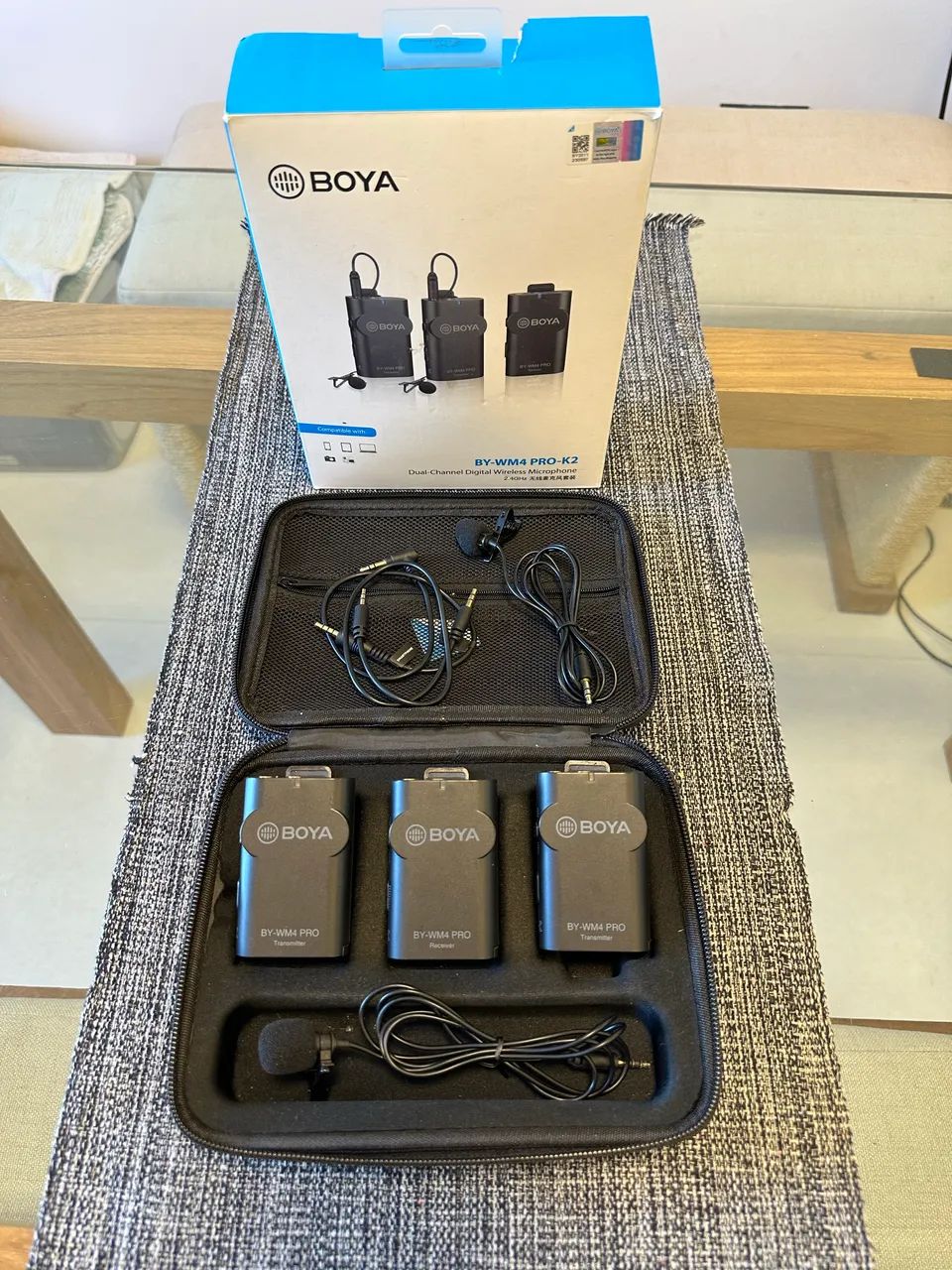 Microfones Boya WM4 PRO-K2 Sem fio Omnidirecional