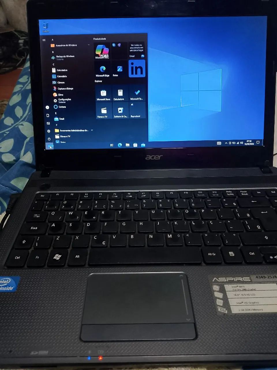 Notebook Acer 