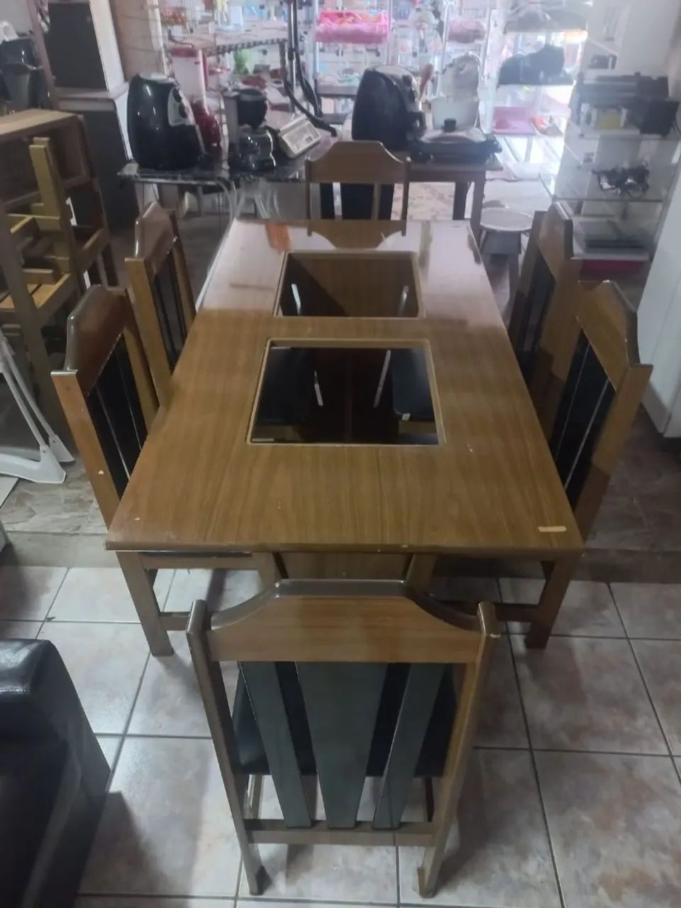Mesa de jantar 6 cadeiras parcelamento em até 12 × - Foto 2