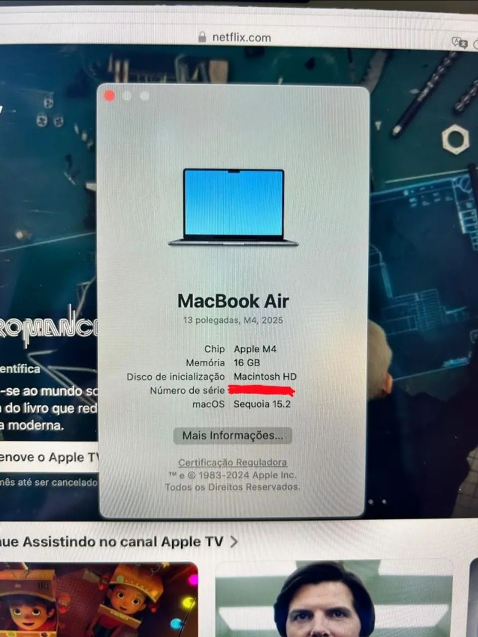 Apple MacBook Air M4 2025 16GB COM GARANTIA - Foto 5