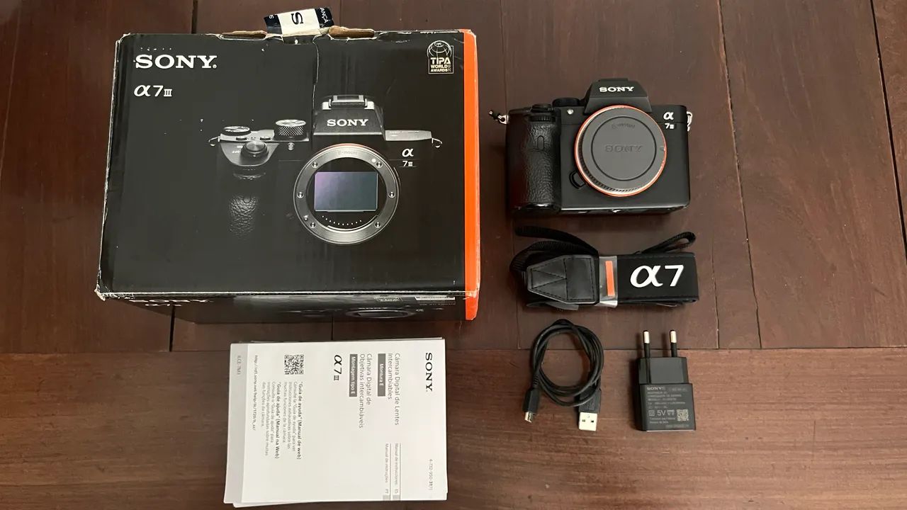 Sony A7III - A73 46k cliques - Câmeras e Filmadoras - Jardim São