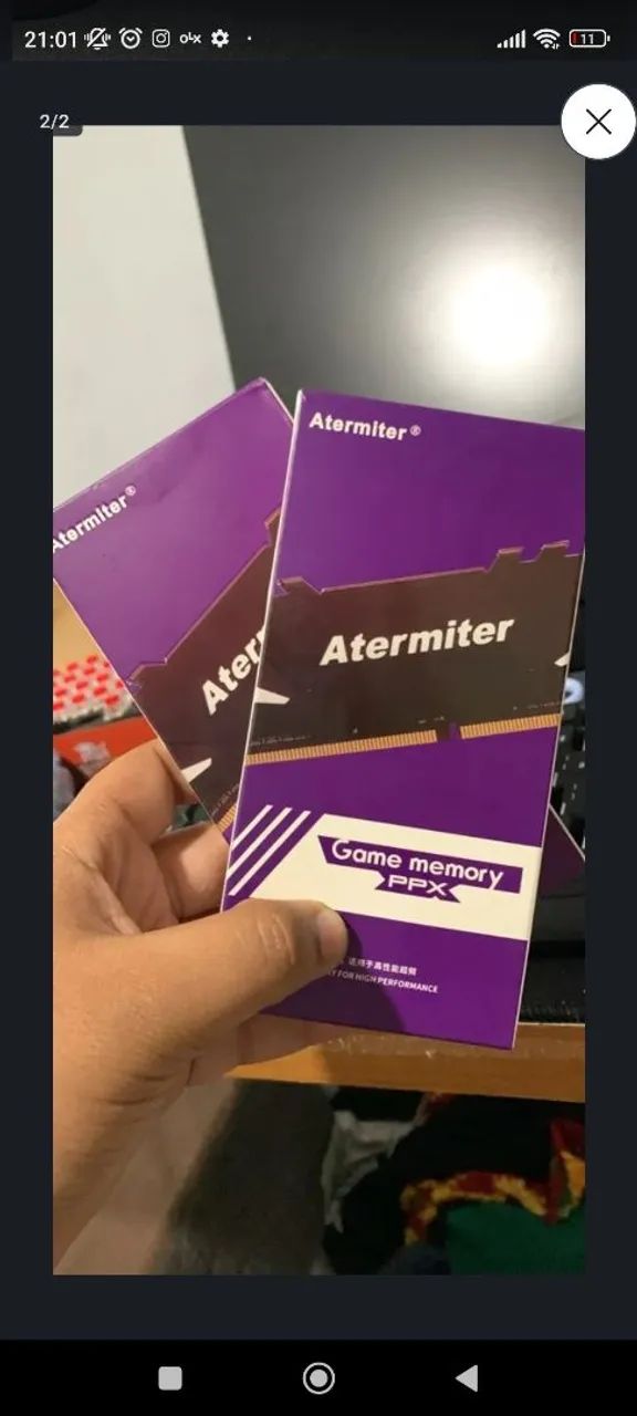 Memória RAM Atermiter 4gb 4X2 - Foto 2