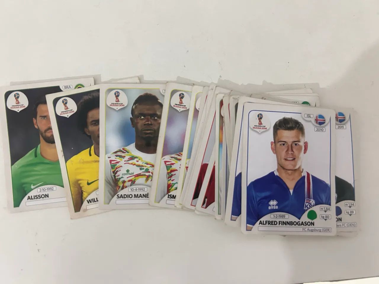 VENDO FIGURINHAS DA COPA DE 2018 