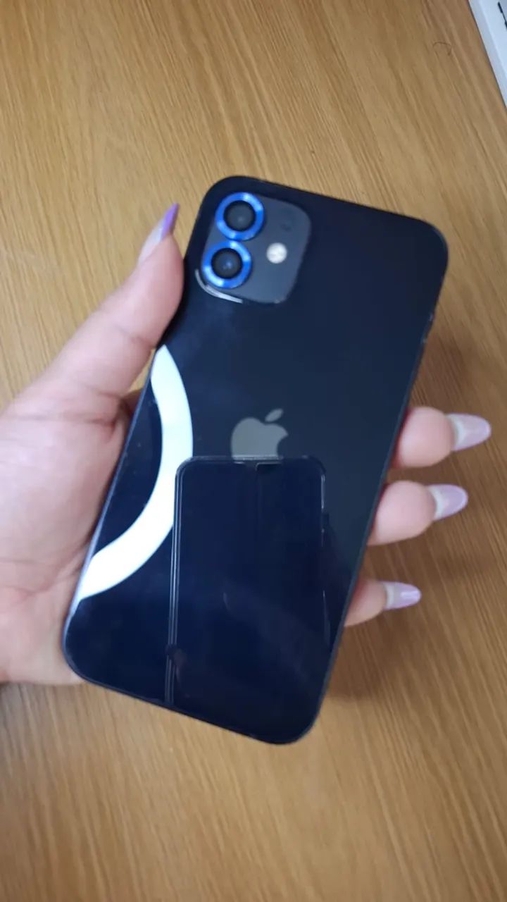 iPhone 12 128GB Azul Pacífico Excelente Estado - Foto 5