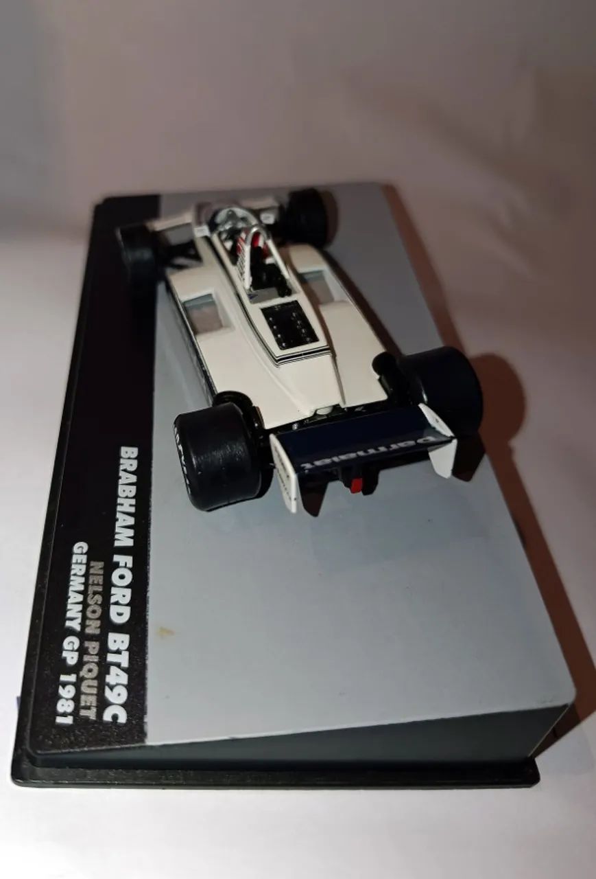 Miniatura Fórmula 1 Brabham Ford BT49C (1981) Nelson Piquet - Foto 5