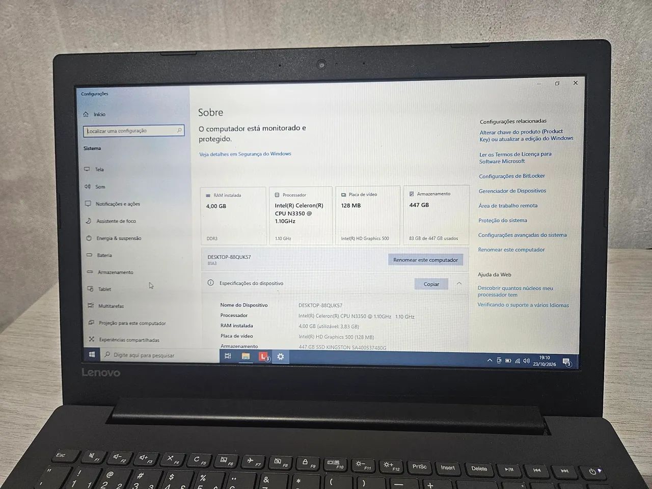 Notebook Lenovo - Foto 4