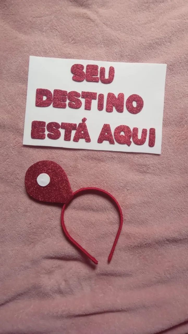 TIARA + PLAQUINHA CARNAVAL  - Foto 2