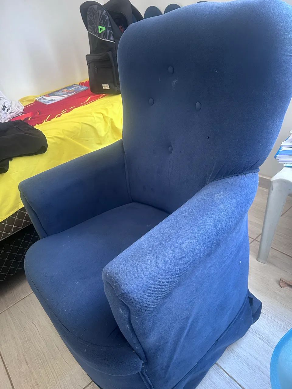Poltrona amamentação azul marinho 65580434300674124