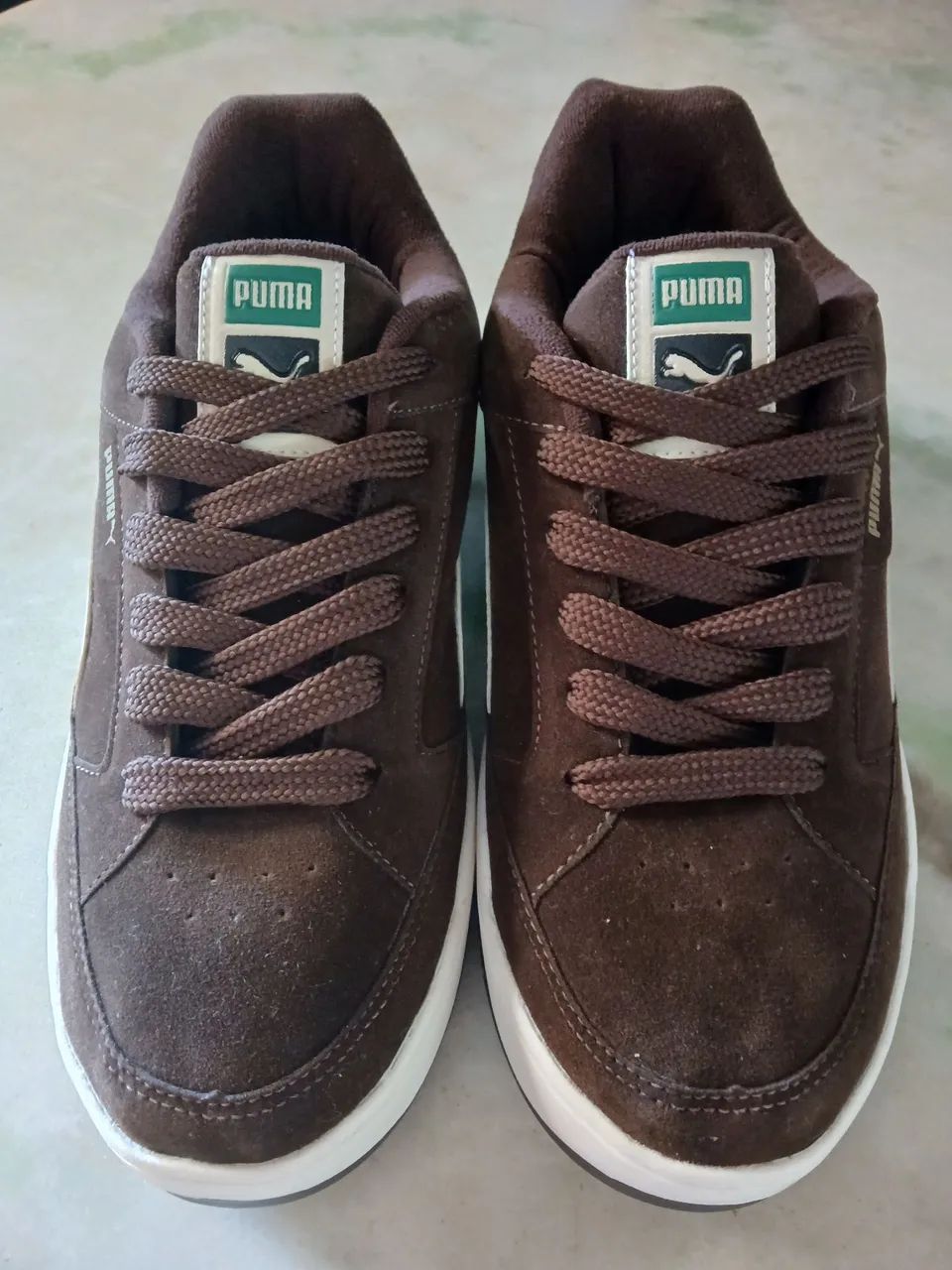 Tênis Casual Puma Marrom nº 42 - Foto 2