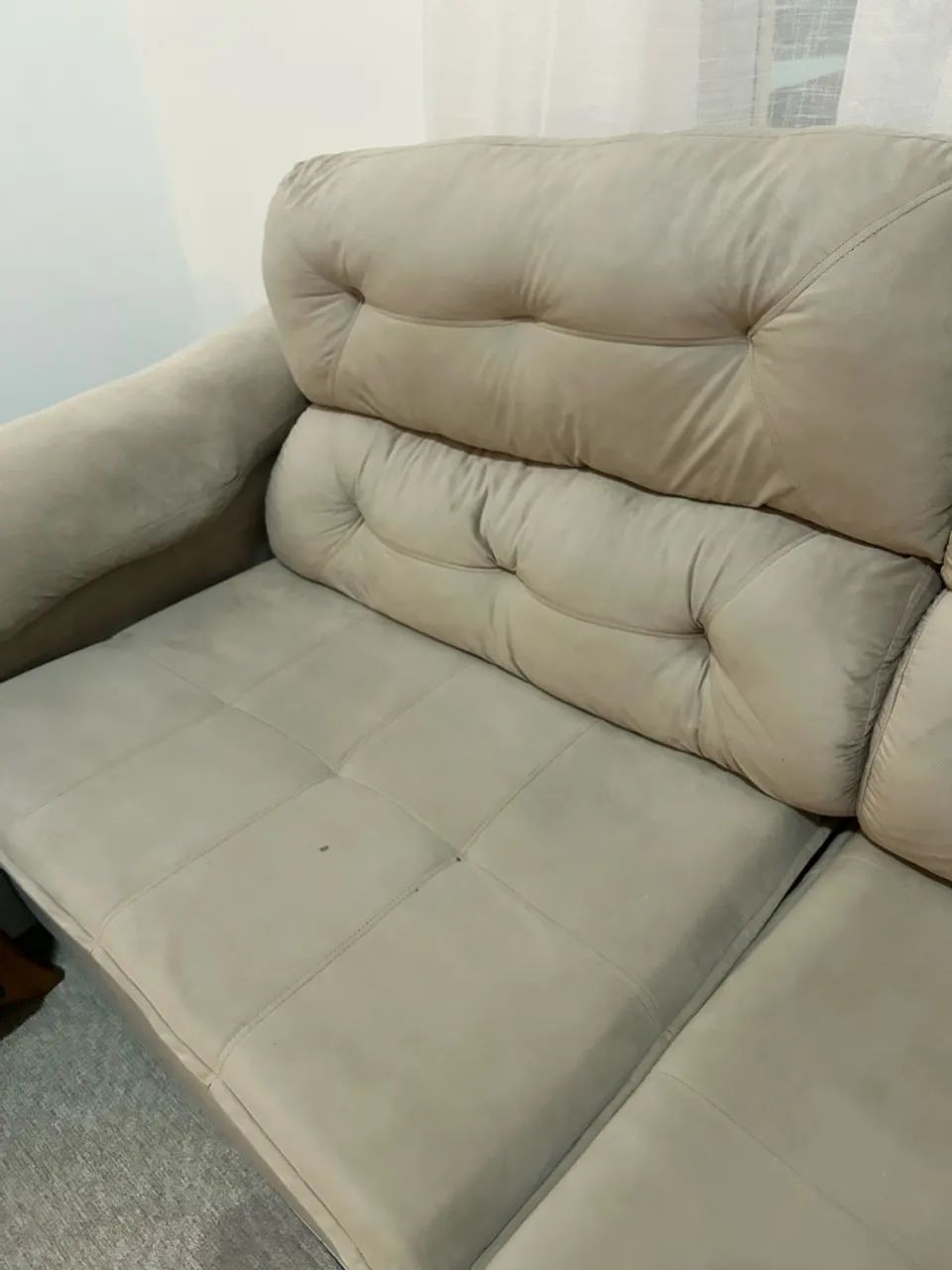Vendo Sofá grande 2,60 m R$ 1.200,00 - Foto 4