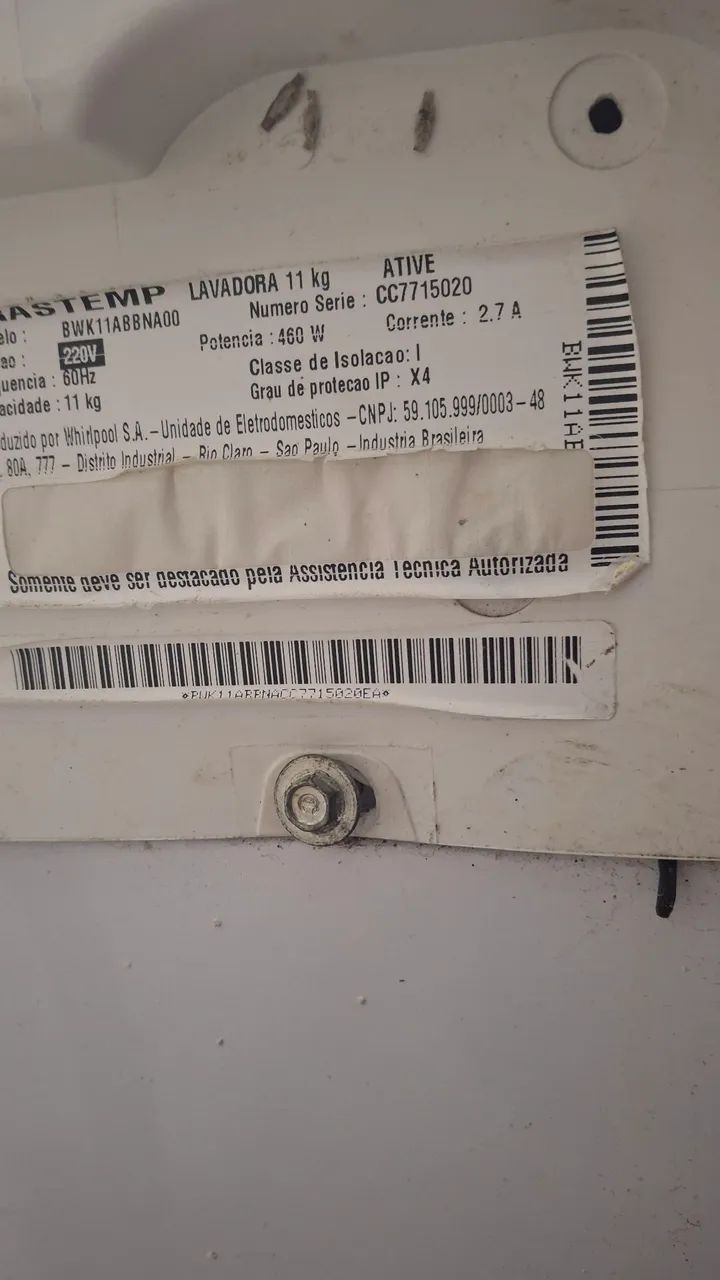 Maquina de lavar NEGOCIAR 13kg ZAP *88 a negociar MILENA