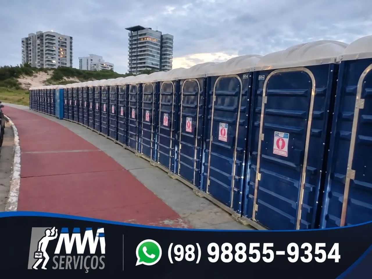 Aluguel de banheiros químicos *54 - Foto 4
