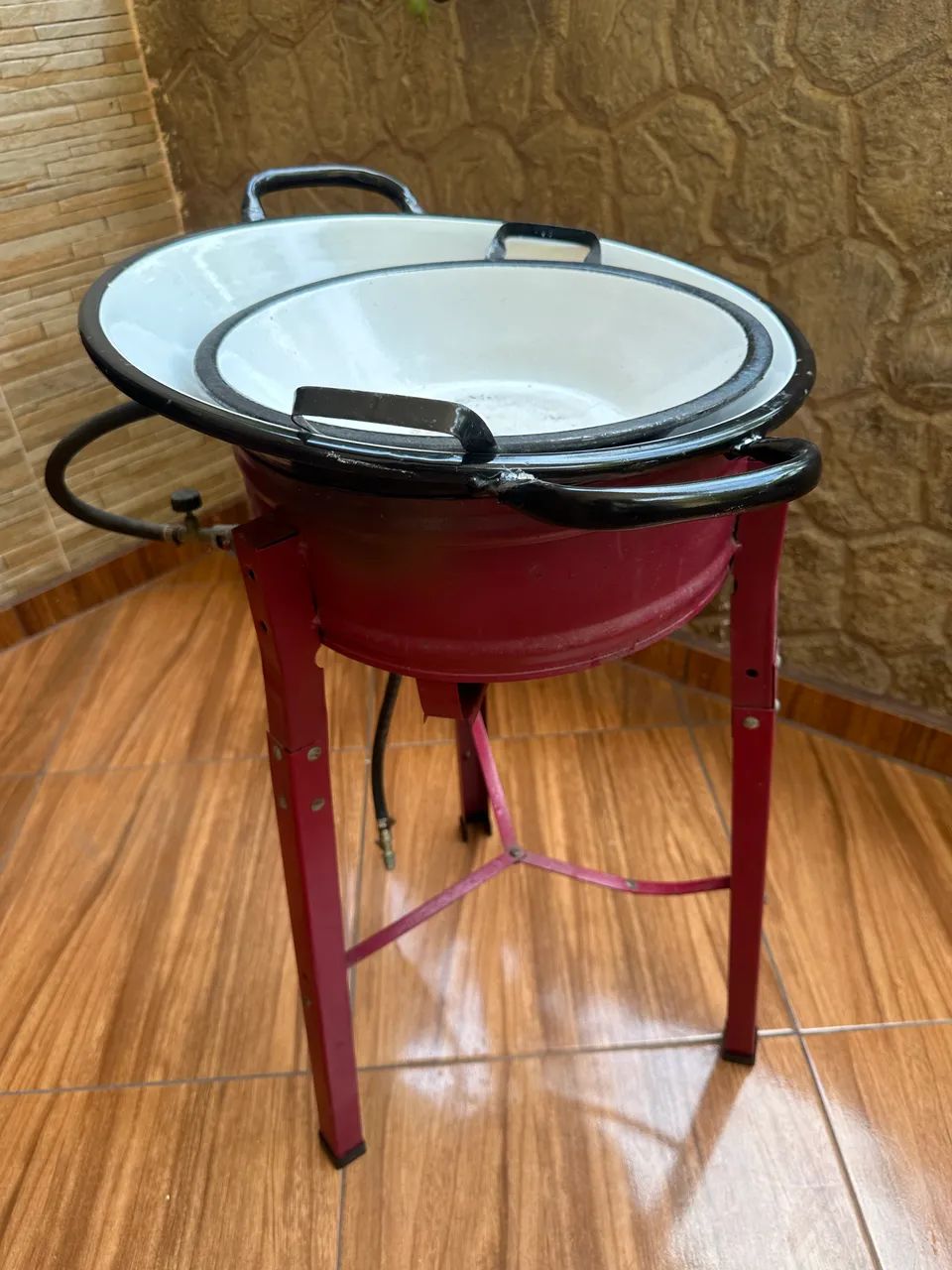 Fogão Pasteleiro Roa com 2 tachos