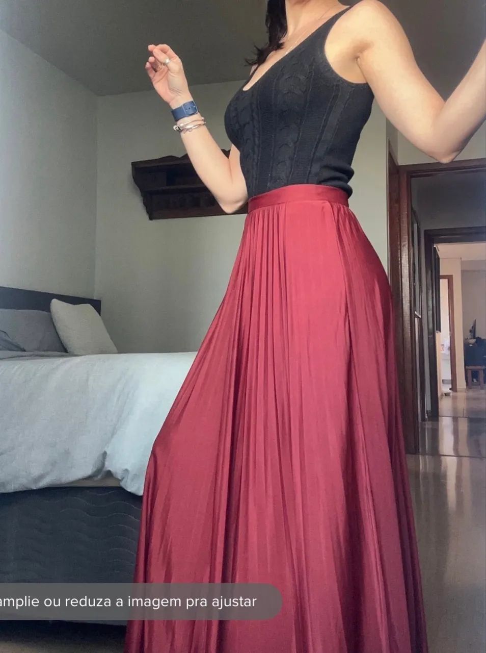 Saia longa P - MASSIMO DUTTI - Foto 3
