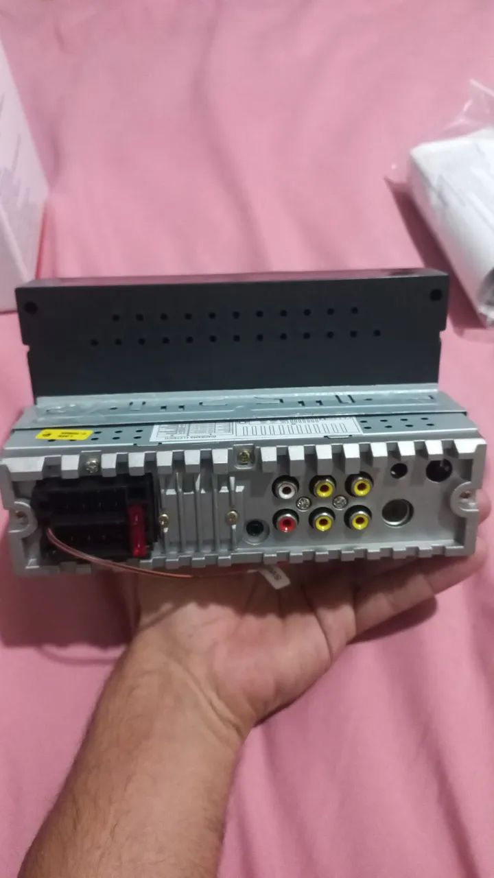 DVD 1 din de 7' polegadas automotivo novo  - Foto 2