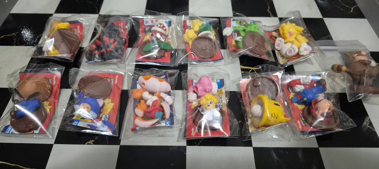 Coleção Mario Chocoegg 3d World quase completa 13/16 - Foto 5