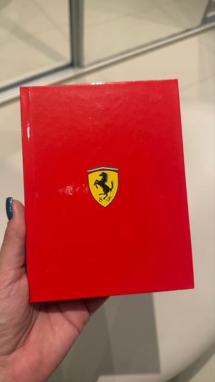 Kit com 2 Cadernos Oficiais Shell Ferrari  - Foto 2