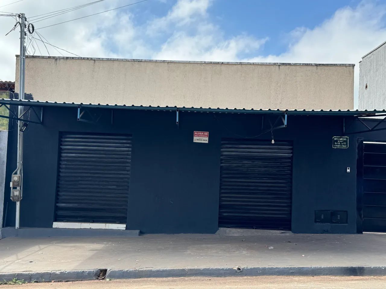 Alugo sala Comercial