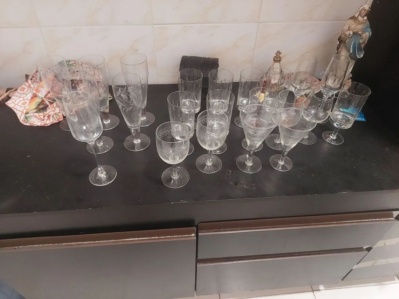 CONJUNTO COPOS DE DECORAÇAO  - Foto 2