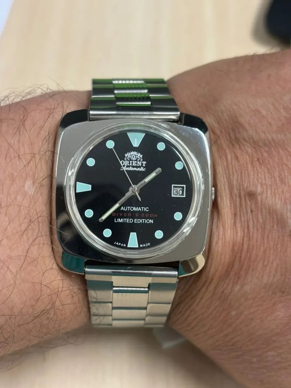 Orient Automático Custom Mod Diver 200m - Mecânica 46961 Original (Revisado) - Foto 3