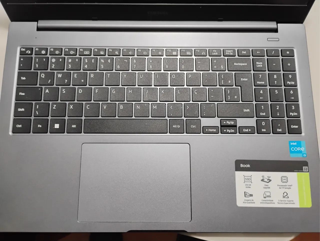 Notebook Samsung geração 11
