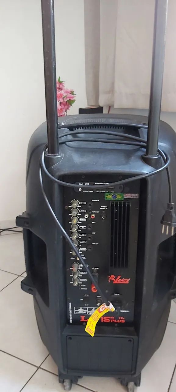 Caixa de som tipo mala Lenoxx - Foto 2