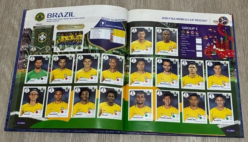 Álbum Copa 2018 Panini Capa Dura (Completo) - Foto 5