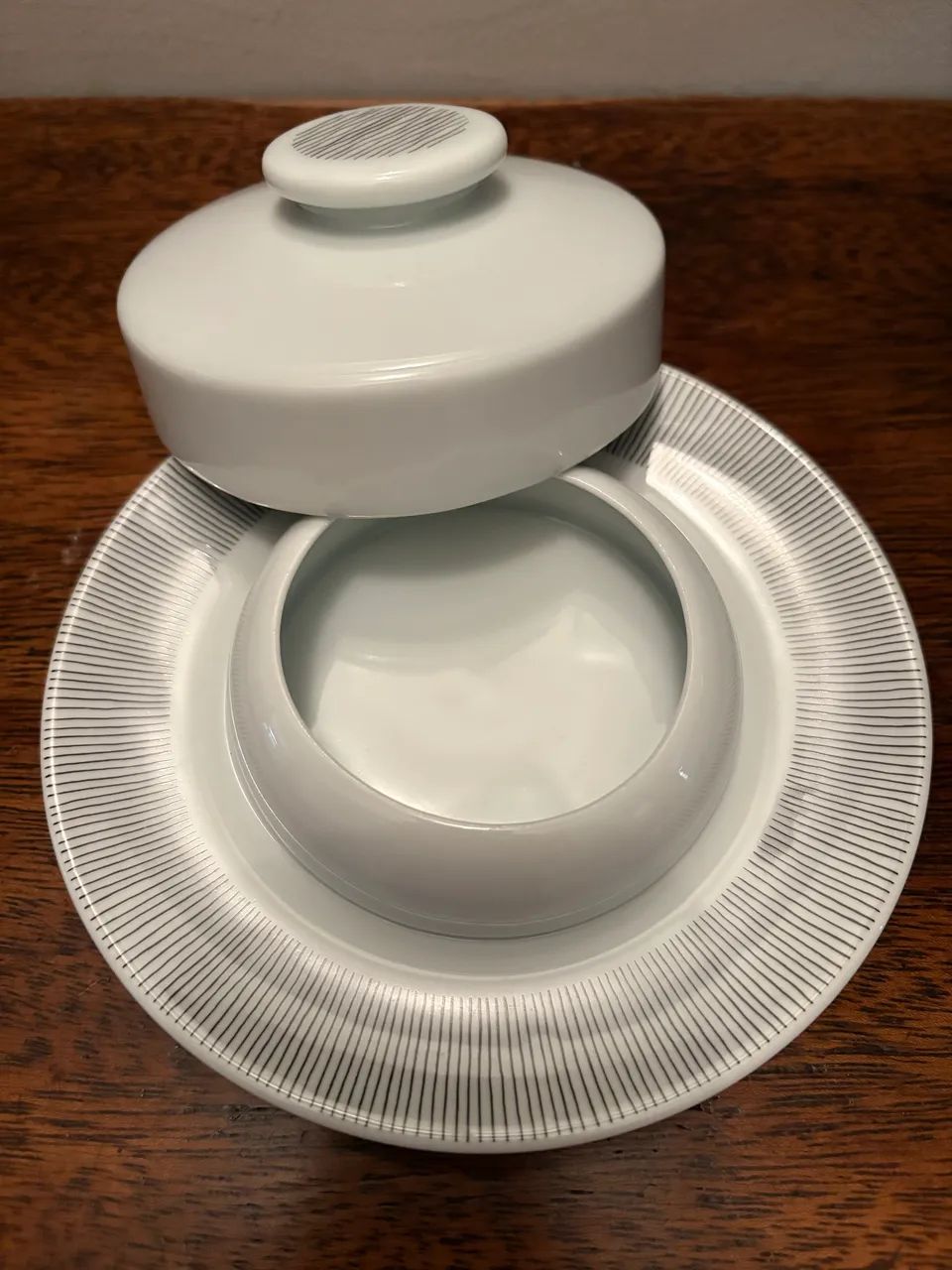 Manteigueira porcelana schmidt