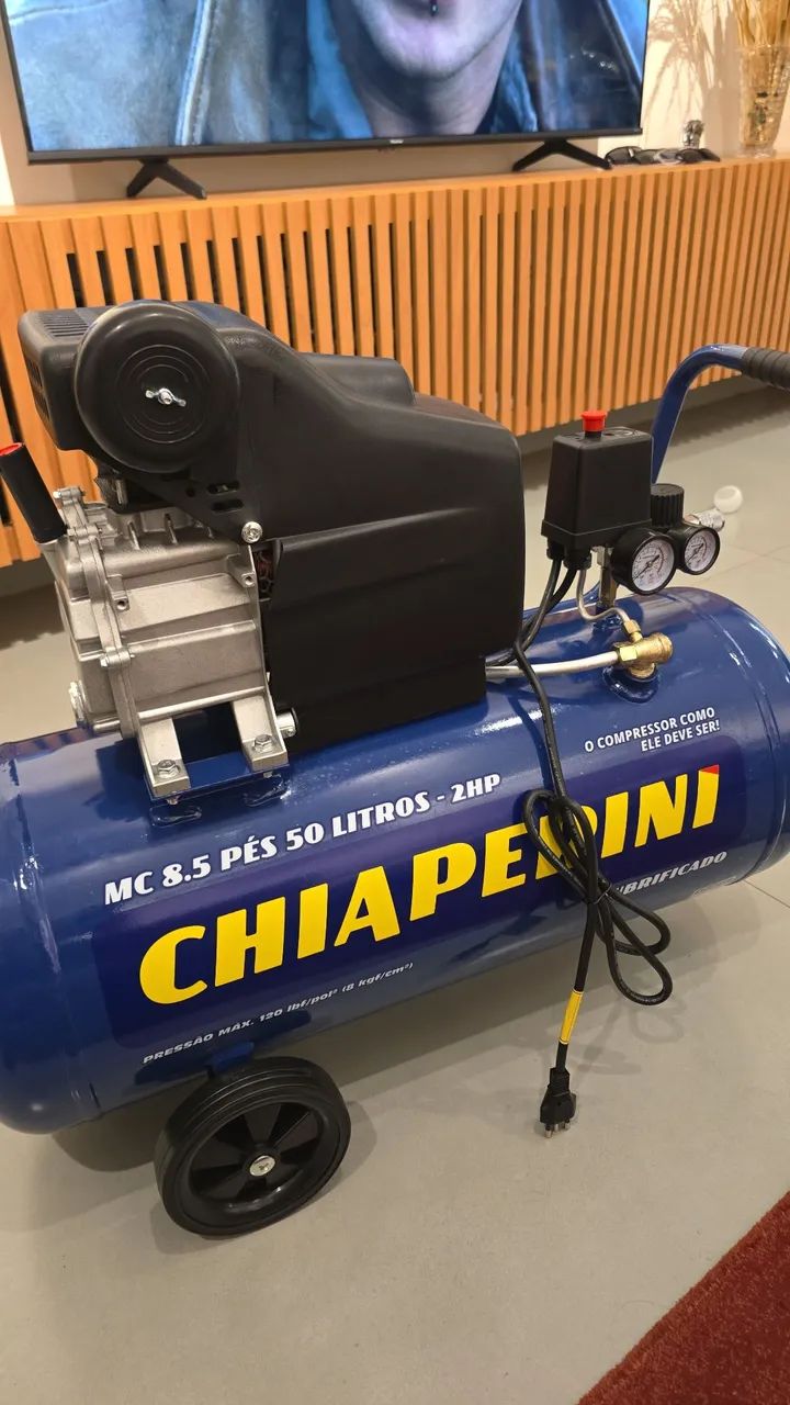 Compressor 8.5 chiaperini novo