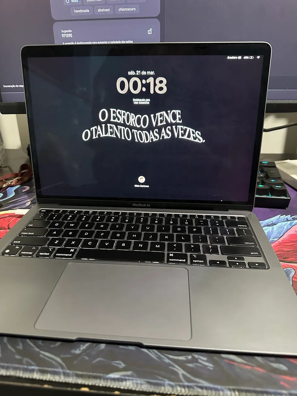 MacBook Air M1 2020 256gb 8gb de ram - Notebooks - São Dimas