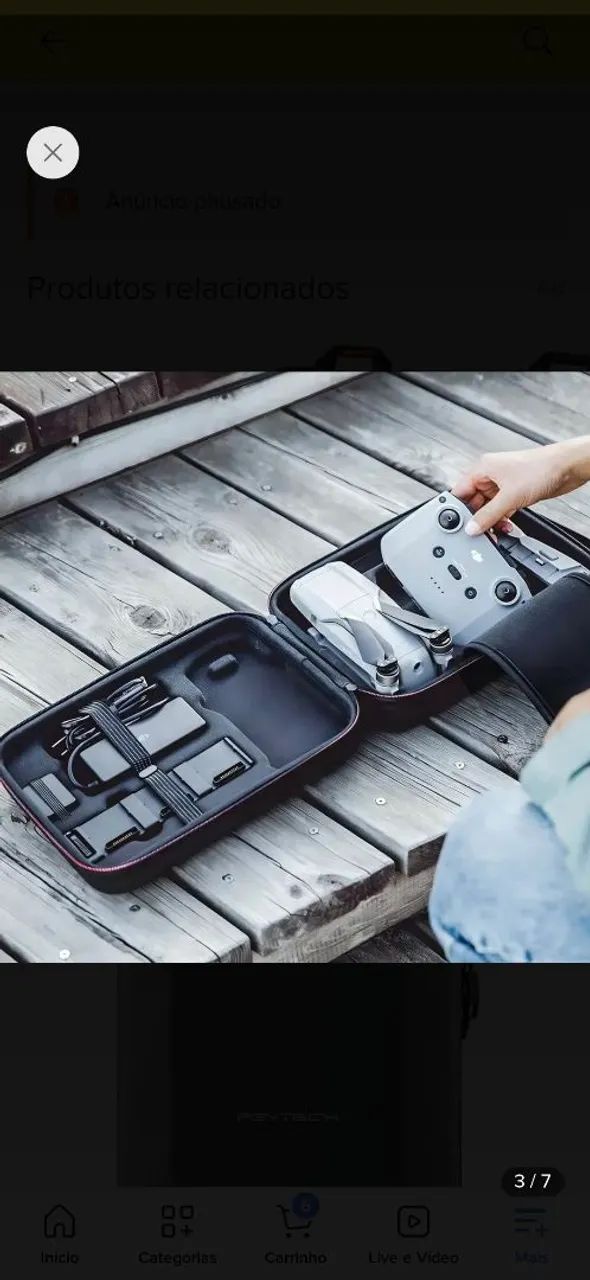 DOMINIO IMPORTS case pgytech dji mavic air 2 p - Foto 3